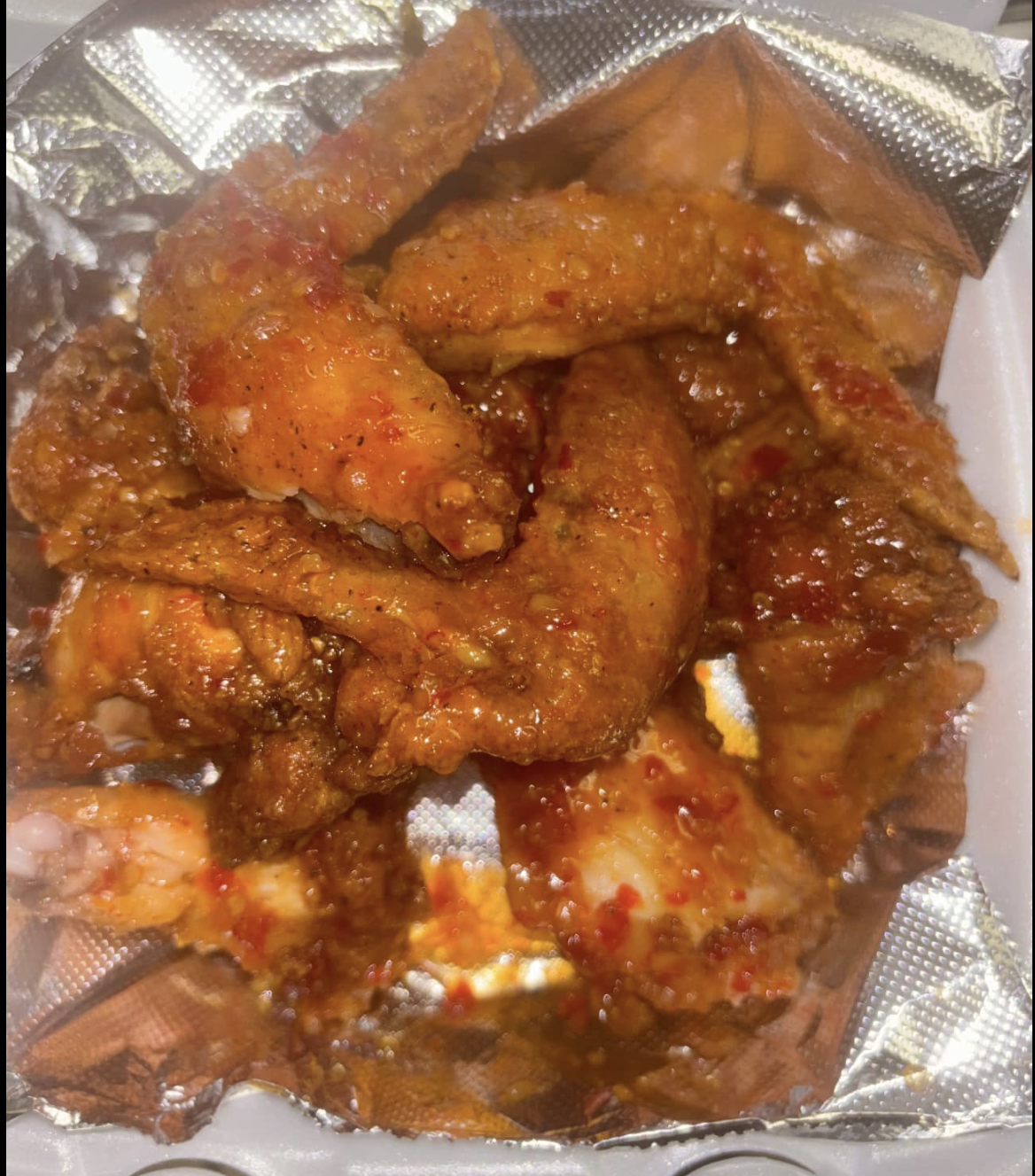 Sweet & Spicy Wings (6pc)